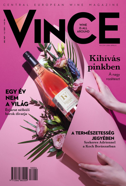 Vince magazine cover 2018 ápr