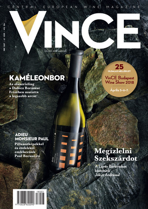 Vince magazine cover 2018 már