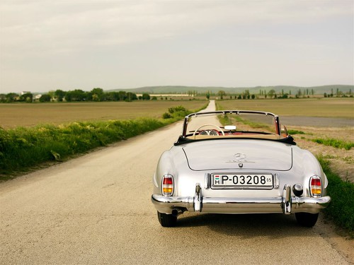 Mercedes SLC cabrio Old Timer