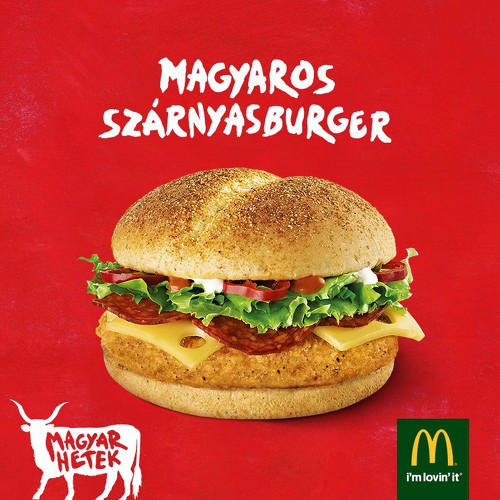 McDonalds Magyaros